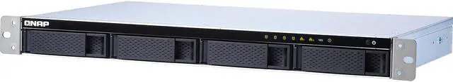 Alt view image 19 of 20 - QNAP TS-431XeU-8G-US 4-bay 1U Short-Depth Rackmount NAS (8GB RAM version) with Builti-in 10 GbE Network