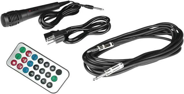 Alt view image 20 of 20 - Pyle Active Passive Bluetooth PA Dual Loudspeaker Sound System Kit & Microphones