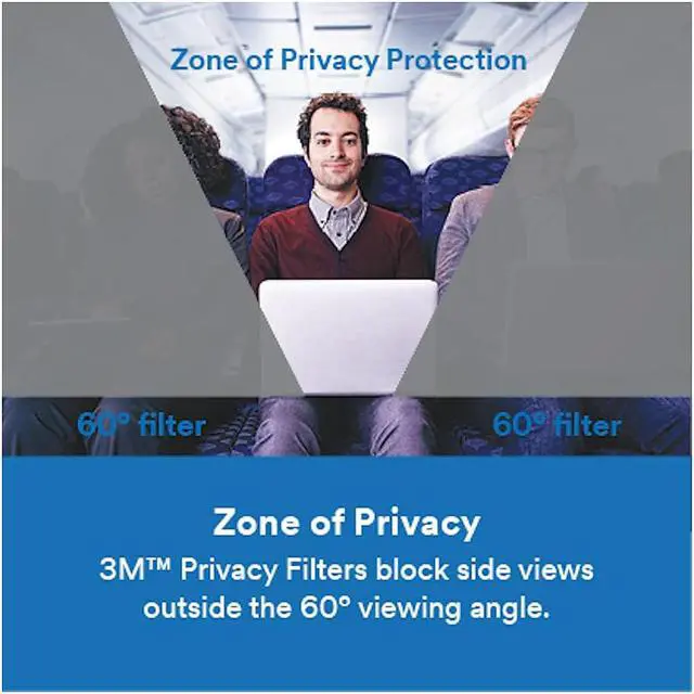 Alt view image 15 of 15 - 3M Edge-To-Edge Privacy Filter Black