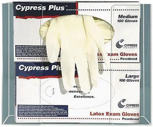 Alt view image 14 of 16 - Kantek KTKAH120 Glove Box Holder- Double- 11in.x3-.50in.x9-.50in.- Clear