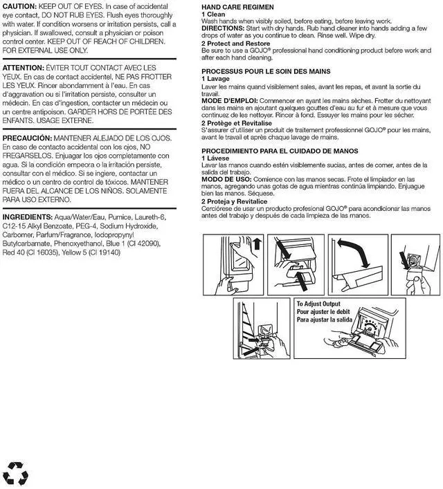 Alt view image 18 of 18 - Cherry Gel Pumice Hand Cleaner, Cherry Scent, 5,000 ml Refill, 2/Carton 7590-02