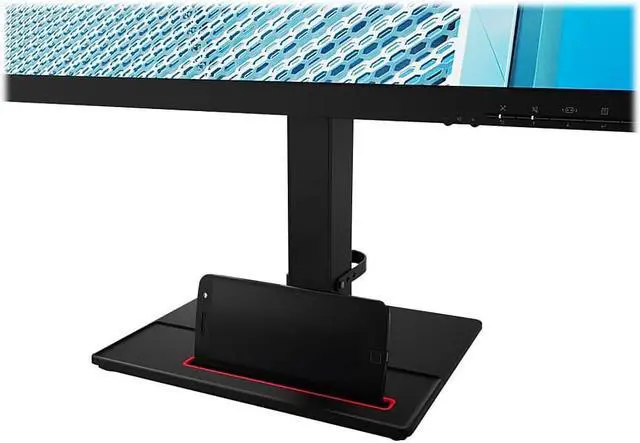 Alt view image 13 of 20 - Lenovo ThinkVision T24v-20 61FCMAR6US 23.8" LED Monitor, Raven Black