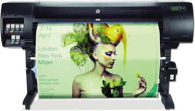 Alt view image 6 of 6 - HP Designjet Z6610 2400 x 1200 dpi Color Print Quality Ethernet (RJ-45) Thermal Inkjet Large Format Color 60-in Production Printer (6-Color)
