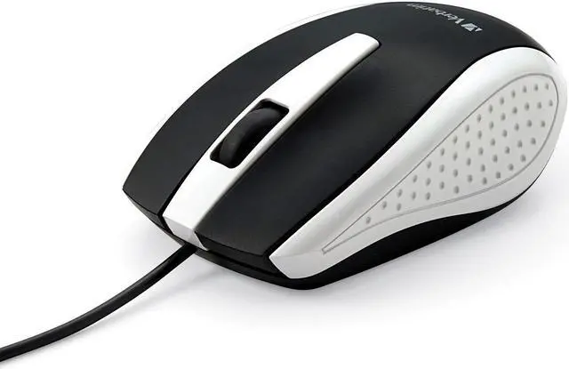 Alt view image 19 of 20 - Verbatim Mouse Optical Corded f/PCs & Macs White/Black 99740