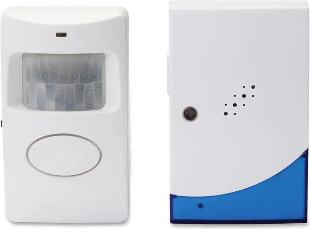 Alt view image 2 of 4 - Tatco PIR Chime w/ Receiver Wireless 20ft Det RNG Batt Reg'd WE/BE 57930
