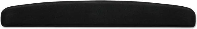 Alt view image 11 of 18 - Allsop Memory Foam Wrist Rests 2 7/8" x 18" x 1 Black 30205