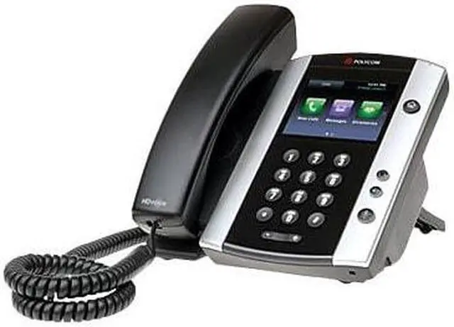 Alt view image 3 of 3 - Polycom 2200-48500-025 VVX 501 WW PoE Network VoIP Device
