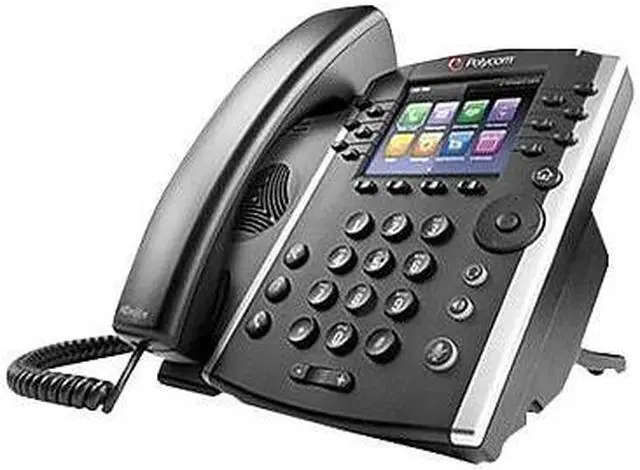 Alt view image 10 of 12 - Polycom VVX 411 IP Phone - Cable - Desktop