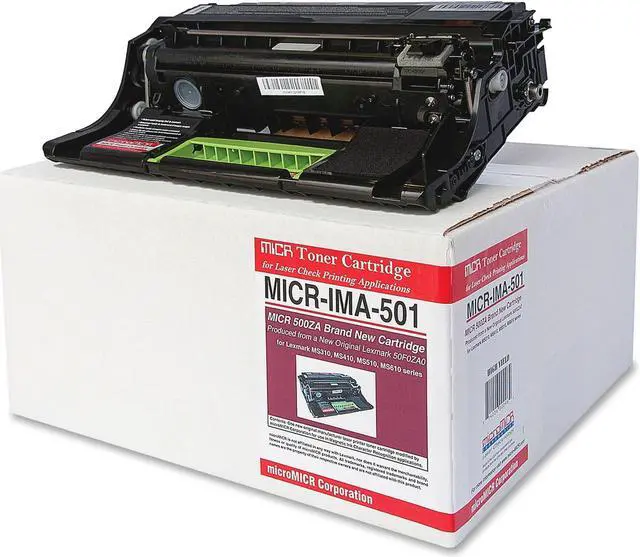 Alt view image 3 of 5 - MICR Print Solutions Lexmark Image Unit New For Use w/ MICRTLN501 11"x6"x12" BK