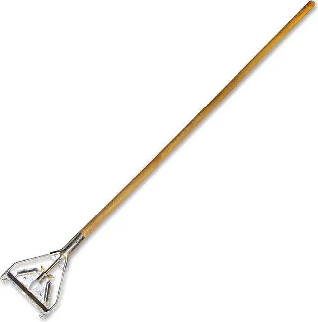 Main image of Genuine Joe Quick Change Mop Handle Heavy-Duty Natural 80260
