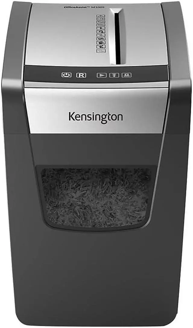 Alt view image 9 of 14 - Kensington Office Assist M100s Anti-Jam Cross Cut Shredder K52076AM