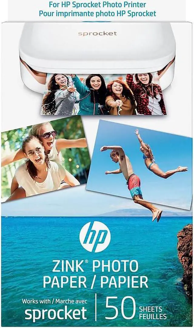 Alt view image 20 of 20 - HP Glossy Photo Paper, 2 x 3, 50/Pack (1DE39A)