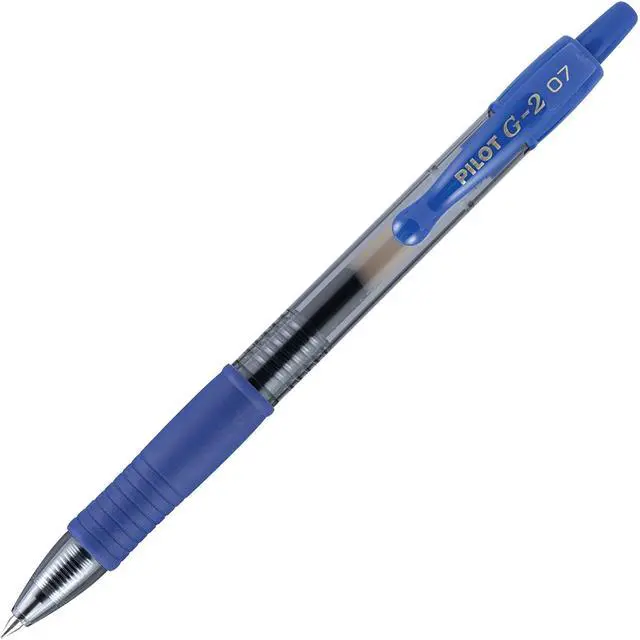 Alt view image 3 of 3 - Pilot Gel Pen Retractable/Refillable Fine Point Blue 31171
