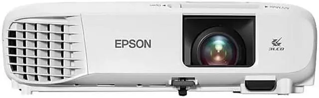 Alt view image 9 of 10 - Epson PowerLite 118 XGA 3LCD Classroom Projector 3800 lumens, V11HA03020