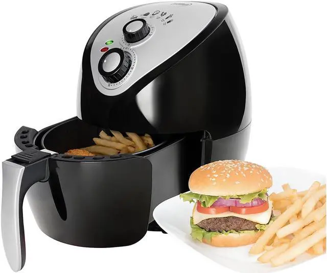 Main image of Premium Levella 2.65L Air Fryer with Rapid Hot Air Circulating System Black