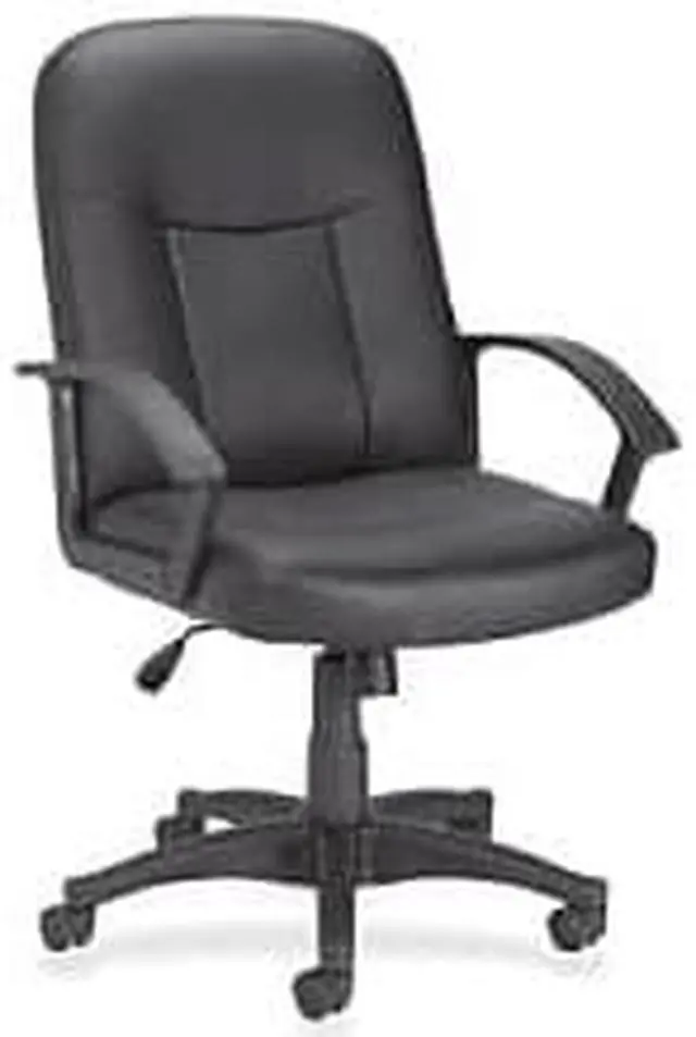 Alt view image 8 of 8 - Lorell Managerial Mid-back Chair (LLR84869)