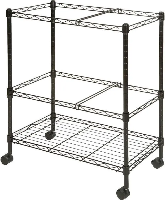 Alt view image 9 of 10 - Lorell  Mobile File Cart 45650