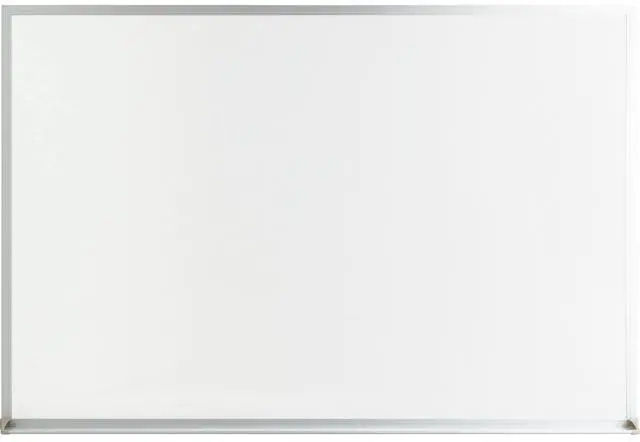 Alt view image 12 of 12 - Lorell Dry-erase Board Aluminum Frame 3'x2' White 19770