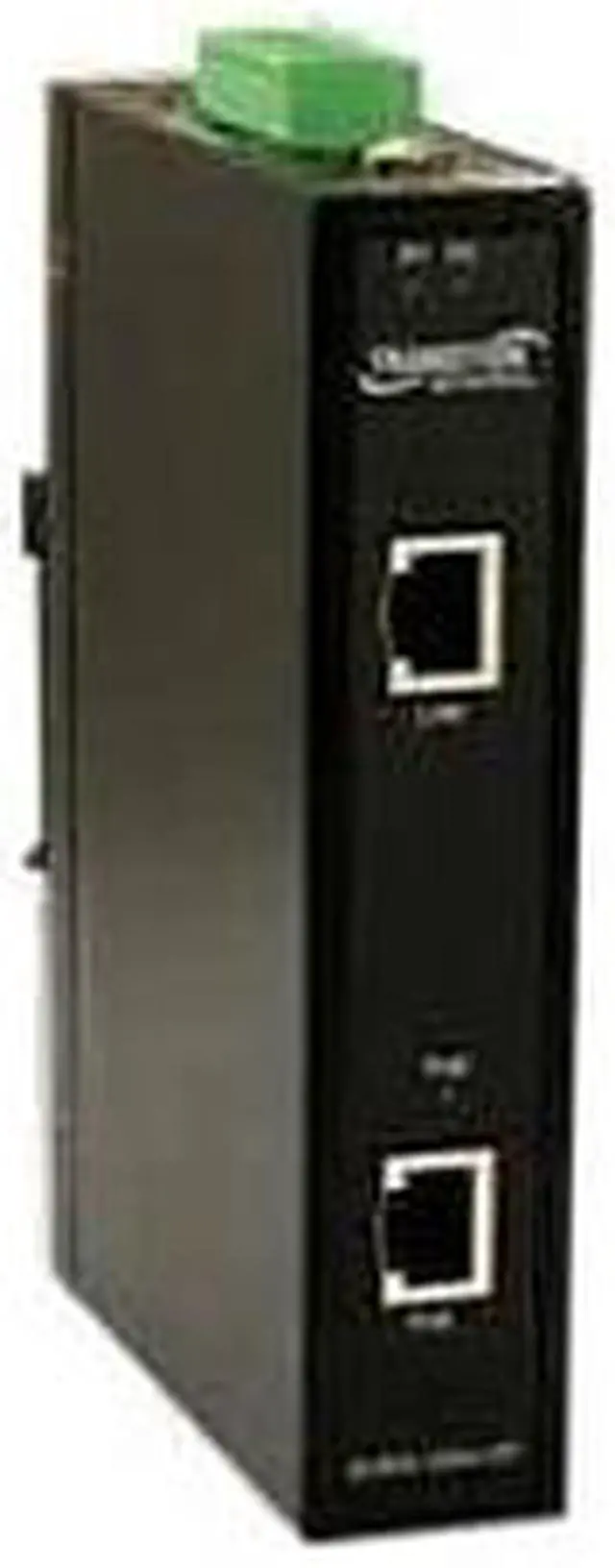 Alt view image 13 of 13 - Transition Networks SI-IES-1200-LRT Unmanaged Hardened Poe+ Injector - Poe Injector ( Din Rail Mountable ) - 24 / 48 V - 30 Watt - Output Connectors: 1