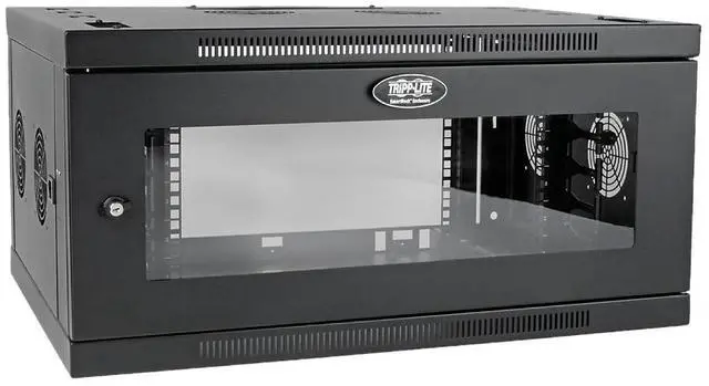 Alt view image 7 of 7 - Tripp Lite SmartRack SRW6UDPGVRT Rack Cabinet