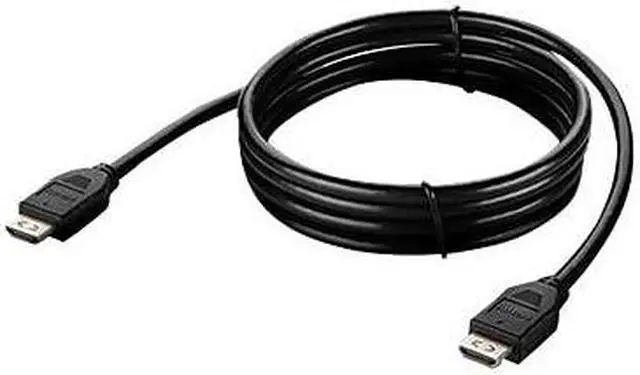 Alt view image 6 of 8 - Belkin F1DN1VCBL-HH6T 6 ft. Black TAA HDMI/HDMI SKVM Video Cable, HDMI M/M Male to Male