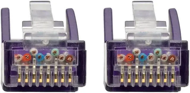 Alt view image 7 of 12 - TRIPP LITE CONNECTIVITY N201-002-PU 2FT CAT6 PURPLE UTP RJ45 M/M