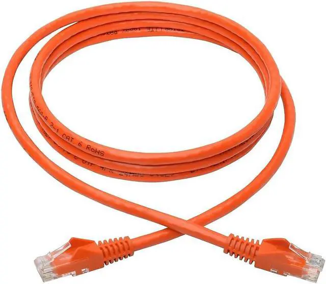 Alt view image 16 of 20 - TRIPP LITE CONNECTIVITY N201-006-OR 6FT CAT6 ORANGE UTP RJ45 M/M