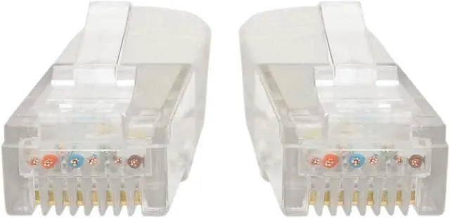 Alt view image 6 of 10 - Tripp Lite Premium N200-001-WH RJ-45 Patch Network Cable