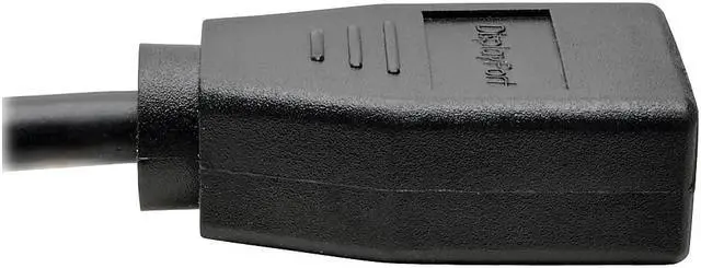 Alt view image 9 of 19 - Tripp Lite HDMI to DisplayPort Active Converter 4Kx2K w/ USB Power M/F 6in 6" - DisplayPort/HDMI/USB for Audio/Video Device, Monitor, Blu-ray Player, Projector - 6" - 1 x DisplayPort Female Digital Au