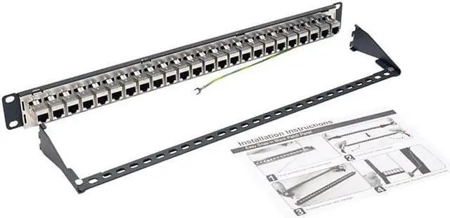 Alt view image 9 of 10 - TRIPP LITE CONNECTIVITY N254-024-SH-6A 24PORT 1U CAT6A PATCH PANEL