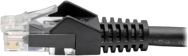 Alt view image 20 of 20 - Tripp Lite N201-06N-BK Premium Cat6 Gigabit Snagless Molded Utp Patch Cable, 24 Awg, 550 Mhz/1 Gbps (Rj45 M/M) , Black, 6 In. - Patch Cable - Rj-45 (M) To Rj-45 (M) - 5.9 In - Utp - Cat 6 - Ieee 802.