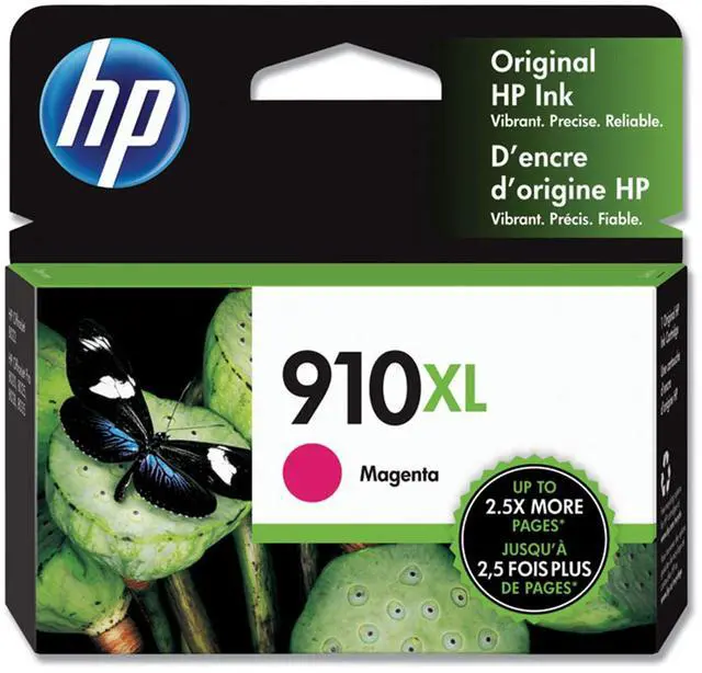 Alt view image 20 of 20 - HP 910XL High Yield Magenta Original Ink Cartridge, ~825 pages, 3YL63AN#140