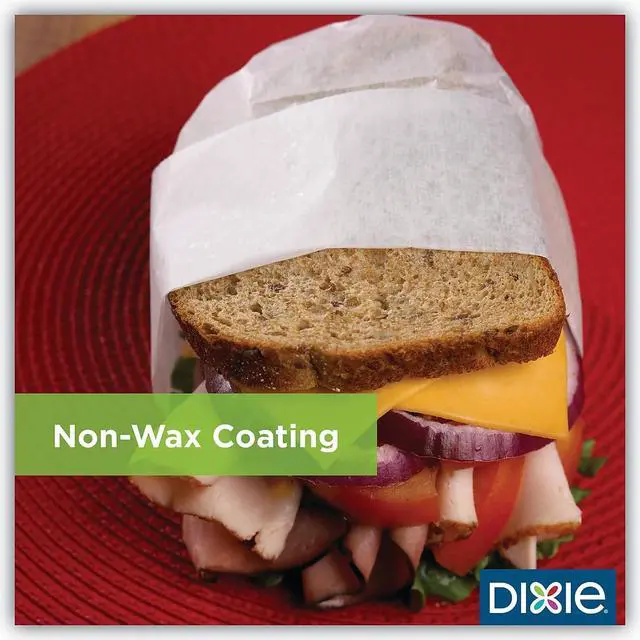 Alt view image 7 of 8 - All-Purpose Food Wrap Dry Wax Paper 14 x 14 White 1000/Carton GRC1414