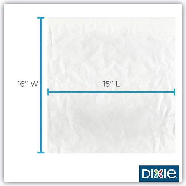 Alt view image 4 of 8 - All-Purpose Food Wrap Dry Wax Paper 15 x 16 White 1000 Sheets/Pack 3 Packs/Carton GRC1516