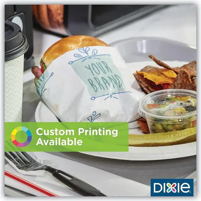 Alt view image 8 of 8 - All-Purpose Food Wrap Dry Wax Paper 14 x 14 White 1000/Carton GRC1414