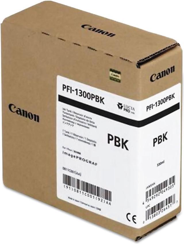 Alt view image 2 of 2 - Canon PFI-1300 High Yield Ink Cartridge - Matte Black