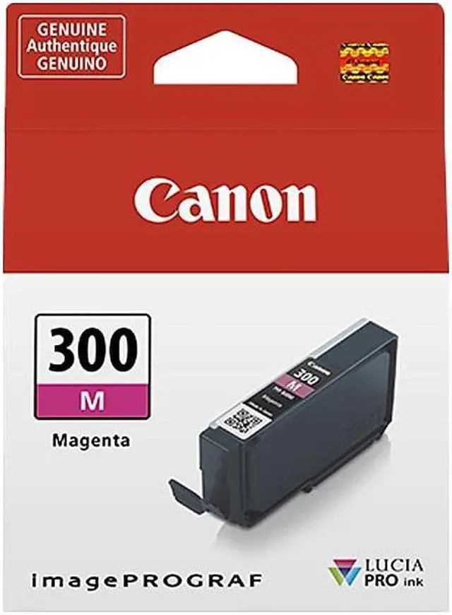 Alt view image 12 of 12 - Canon LUCIA PRO PFI-300 Original Inkjet Ink Cartridge Magenta 4195C002