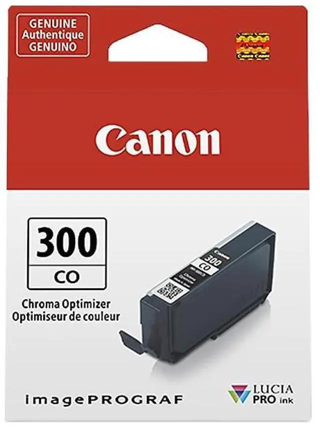 Alt view image 12 of 12 - Canon PFI-300 14.4ml Ink Tank for imagePROGRAF PRO-300 Printer, Chroma Optimizer