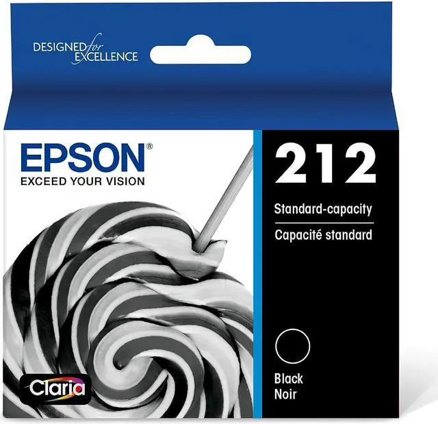 Main image of Epson T212 Black Ink Cartridge Standard Yield 1 Pack (T212120-S) 24395768