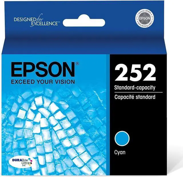 Alt view image 4 of 8 - Epson DURABrite Ultra Ink T252220 Ink Cartridge - Cyan