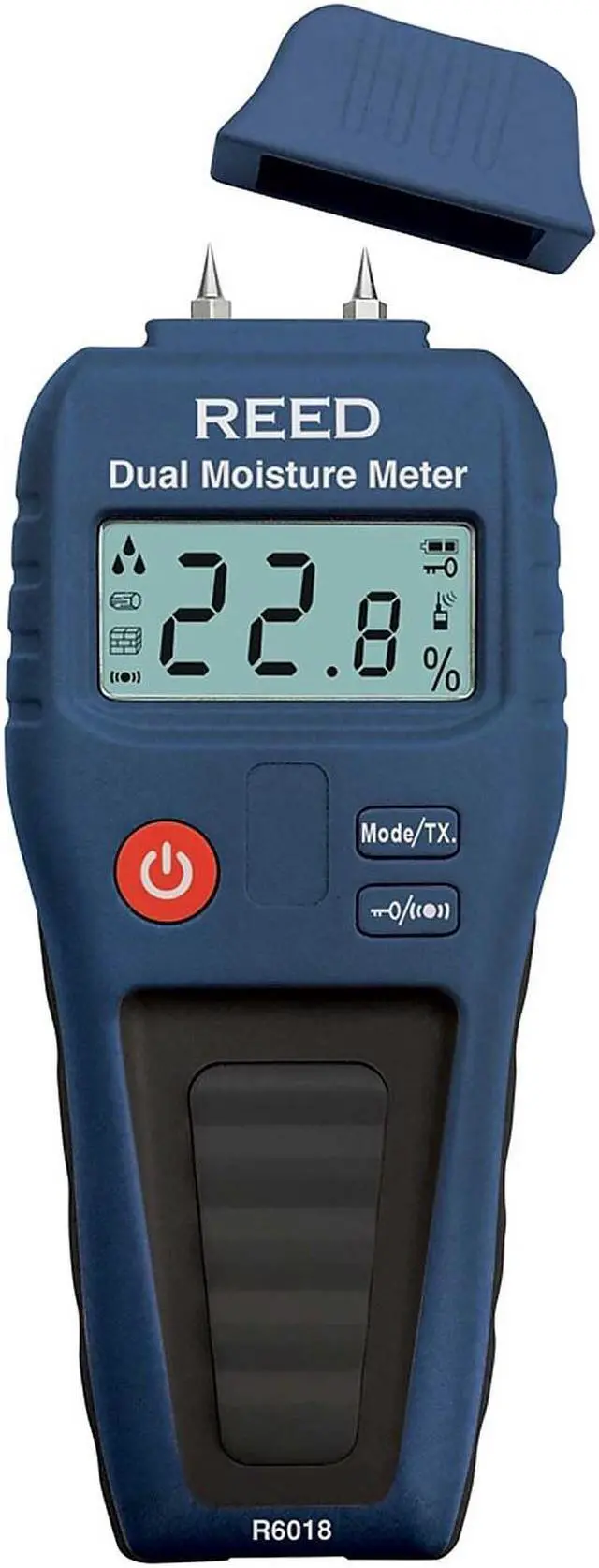Alt view image 3 of 3 - Reed Instruments REED Dual Moisture Meter Pin/Pinless (R6018)