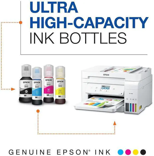 Alt view image 6 of 14 - Epson EcoTank T502 Ink Bottle Black (T502120-S) 2758160