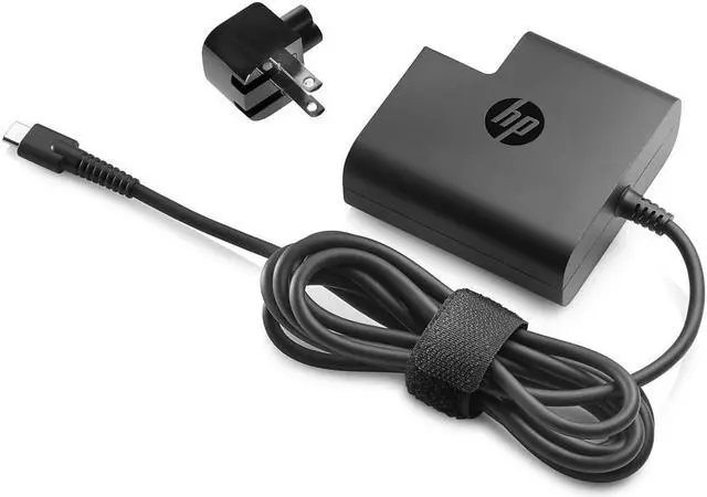 Alt view image 4 of 5 - HP 65W SFF USB-C AC Adapter US X7W50AA