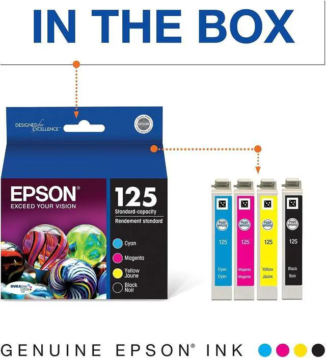 Alt view image 2 of 5 - Epson Ink Cartridge Workforce Assorted T125120BCS