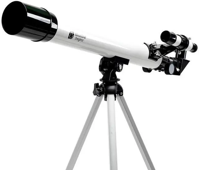 Alt view image 10 of 13 - Educational Insights 5248 GeoSafari Vega 600 Telescope 2 Elements - 30x to 150x Magnification - 50 mm Aperture - 600 mm Focal Length - Silver
