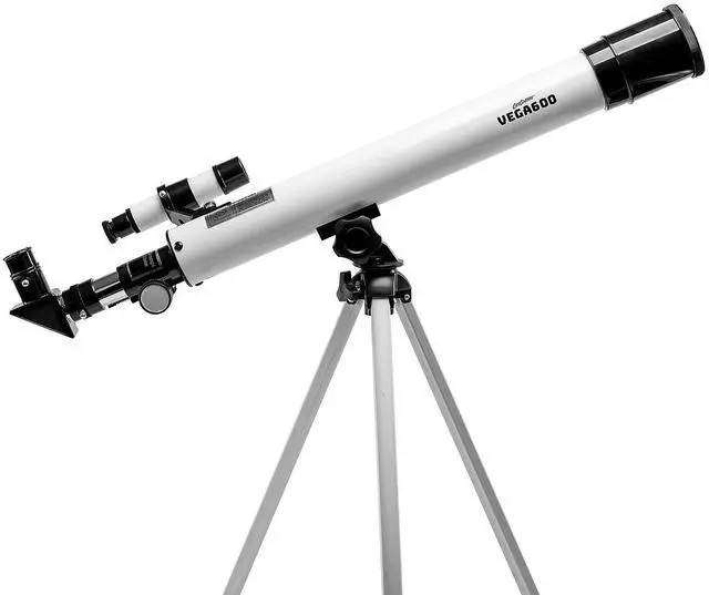 Alt view image 9 of 13 - Educational Insights 5248 GeoSafari Vega 600 Telescope 2 Elements - 30x to 150x Magnification - 50 mm Aperture - 600 mm Focal Length - Silver
