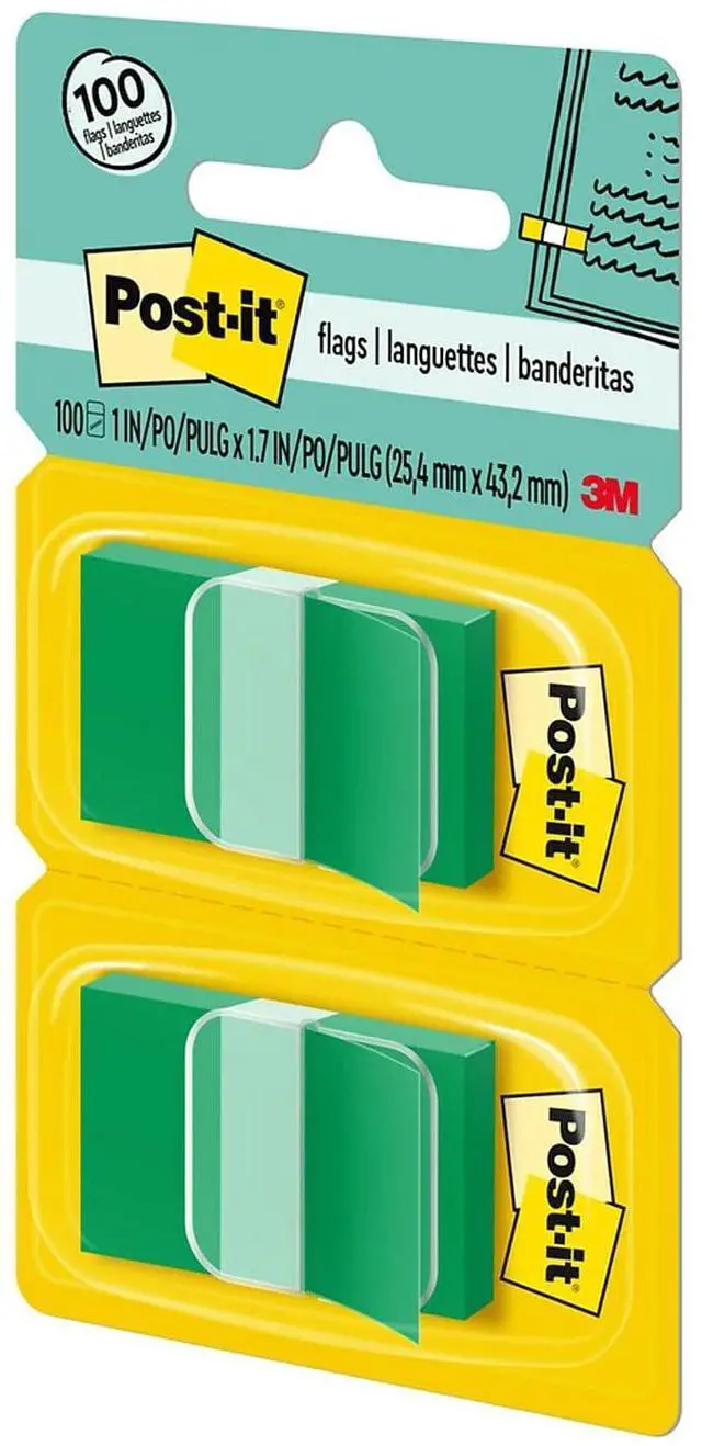 Alt view image 20 of 20 - Post-It Flags Flag,1 In,2pk of 50,Gn 680GN2