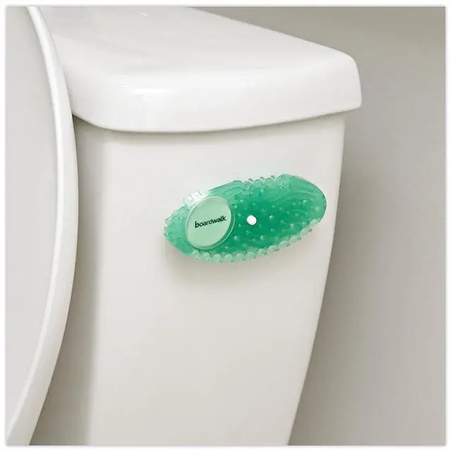 Alt view image 4 of 7 - Boardwalk Curve Air Freshener Cucumber Melon Green 10/Box CURVECME