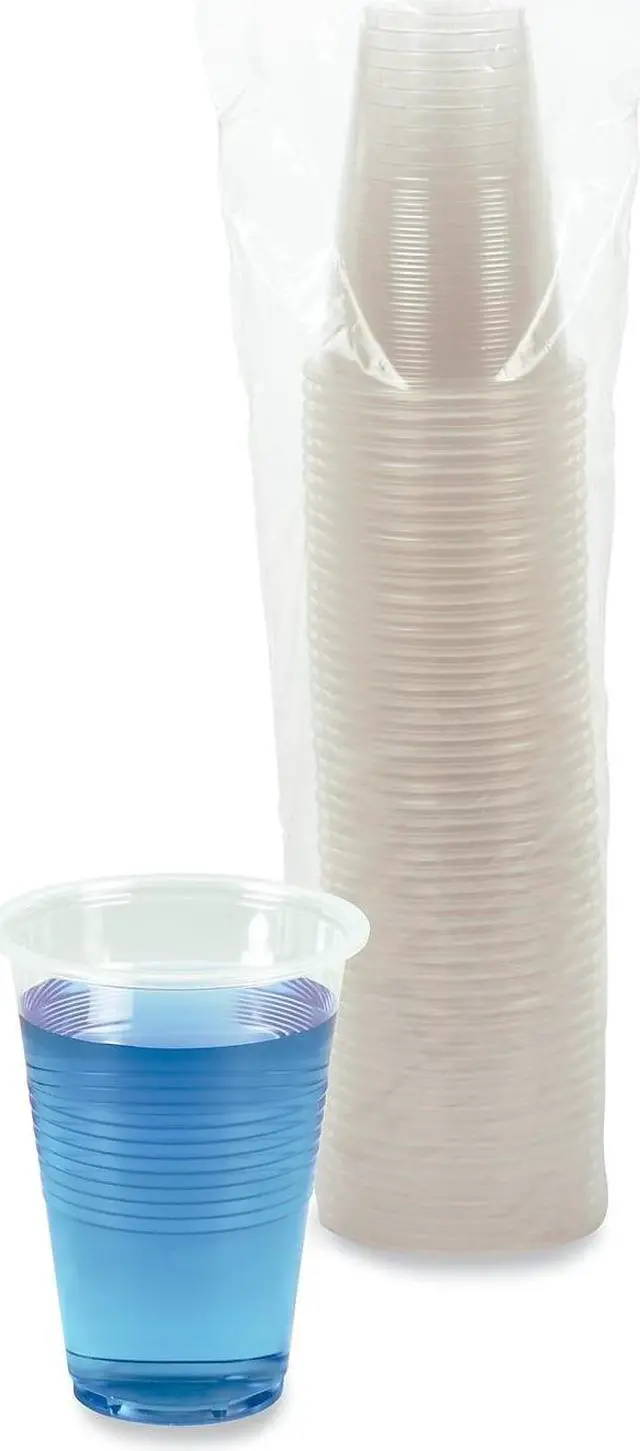 Alt view image 14 of 14 - Translucent Plastic Cold Cups, 16oz, Polypropylene, 50/Bag, 20 Bags/Carton