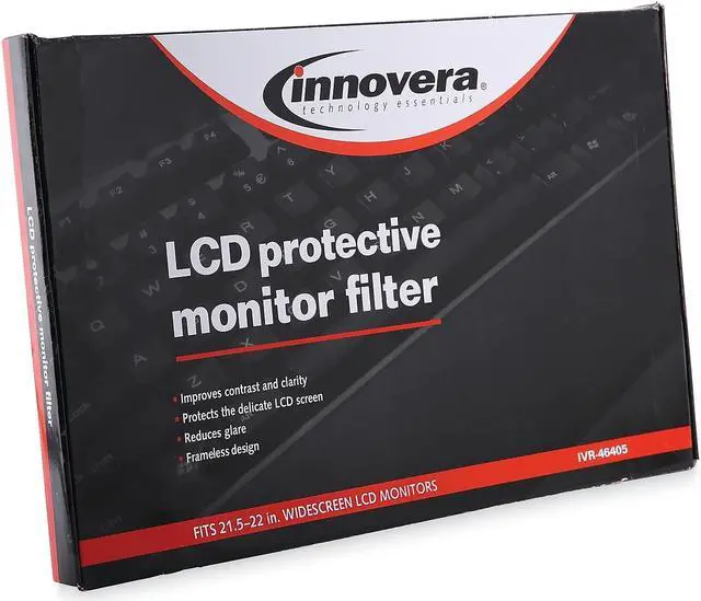 Alt view image 8 of 13 - Innovera Protective Antiglare LCD Monitor Filter Monitor Filter